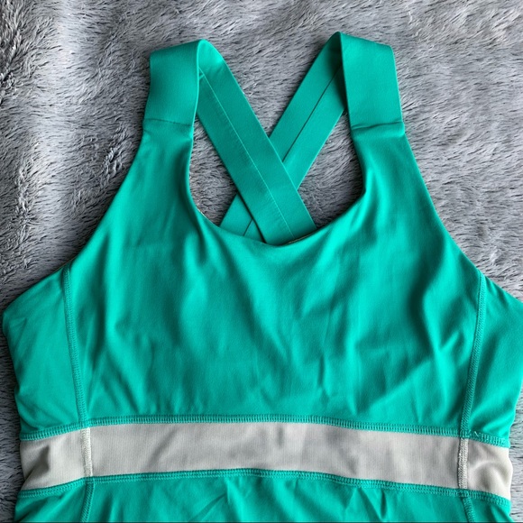Lululemon Swift Tank // Teal, White - Picture 9 of 13